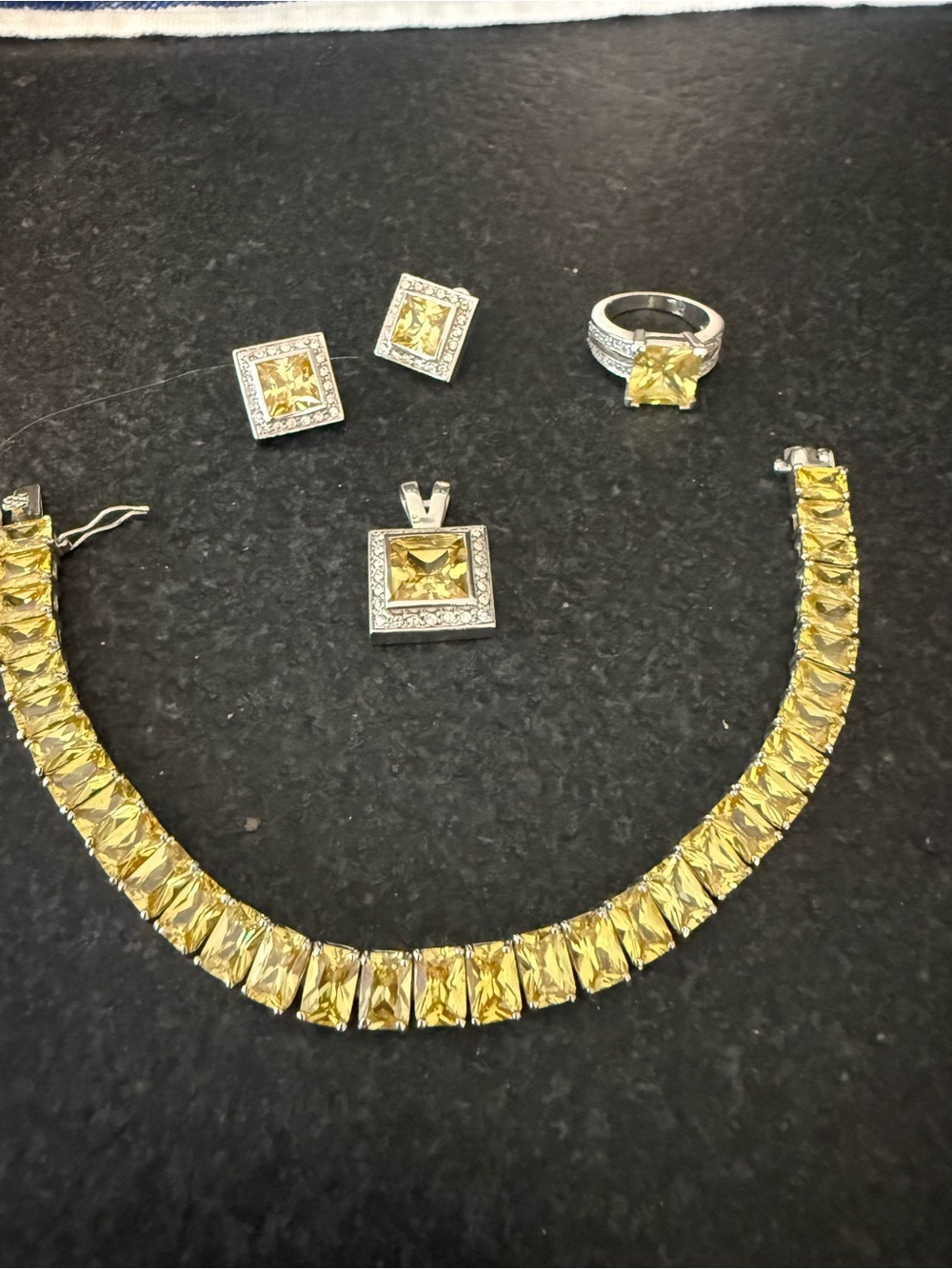 Bracelet ONLY! Yellow Park Lane
